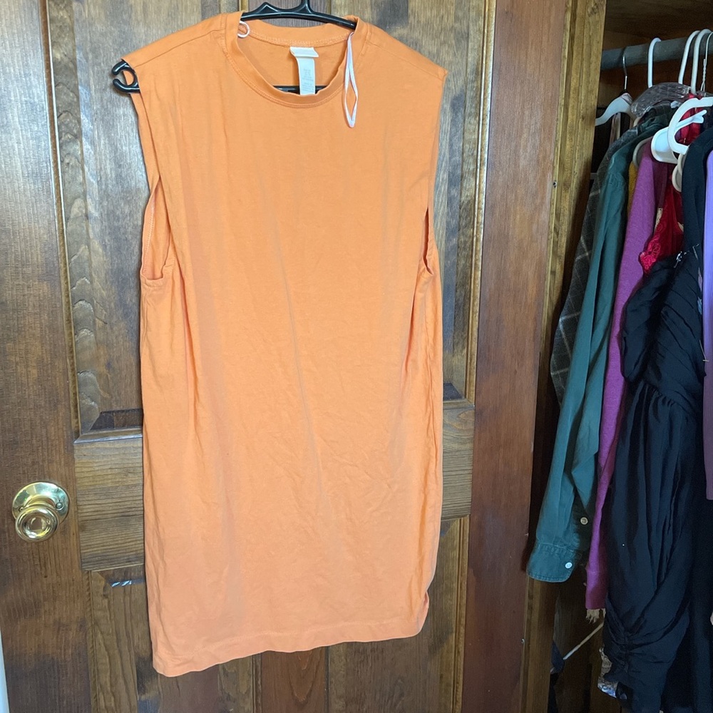 h&m tshirt dress size XS